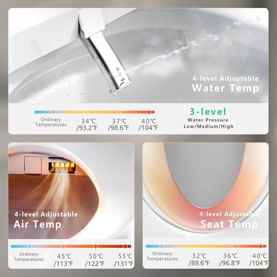 WONDERSKY Smart Electric Heated Bidet Toilet Seat - photo 2