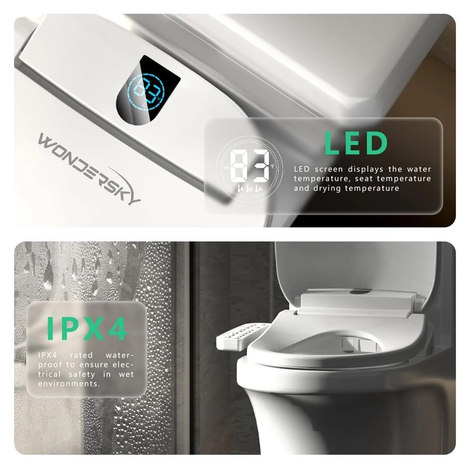 WONDERSKY Smart Electric Heated Bidet Toilet Seat - photo 4