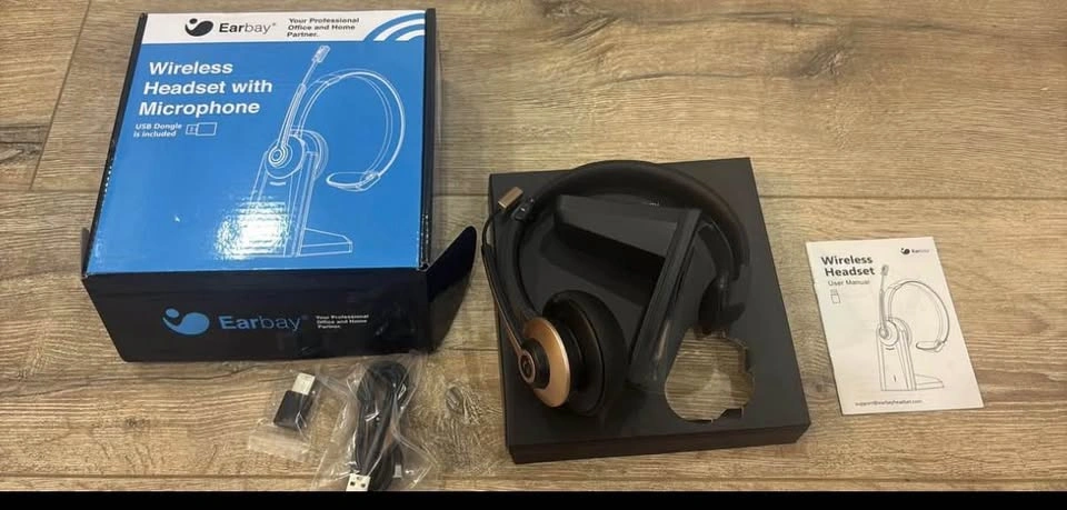 Wireless Bluetooth Headset with Mic - $20 - photo 2