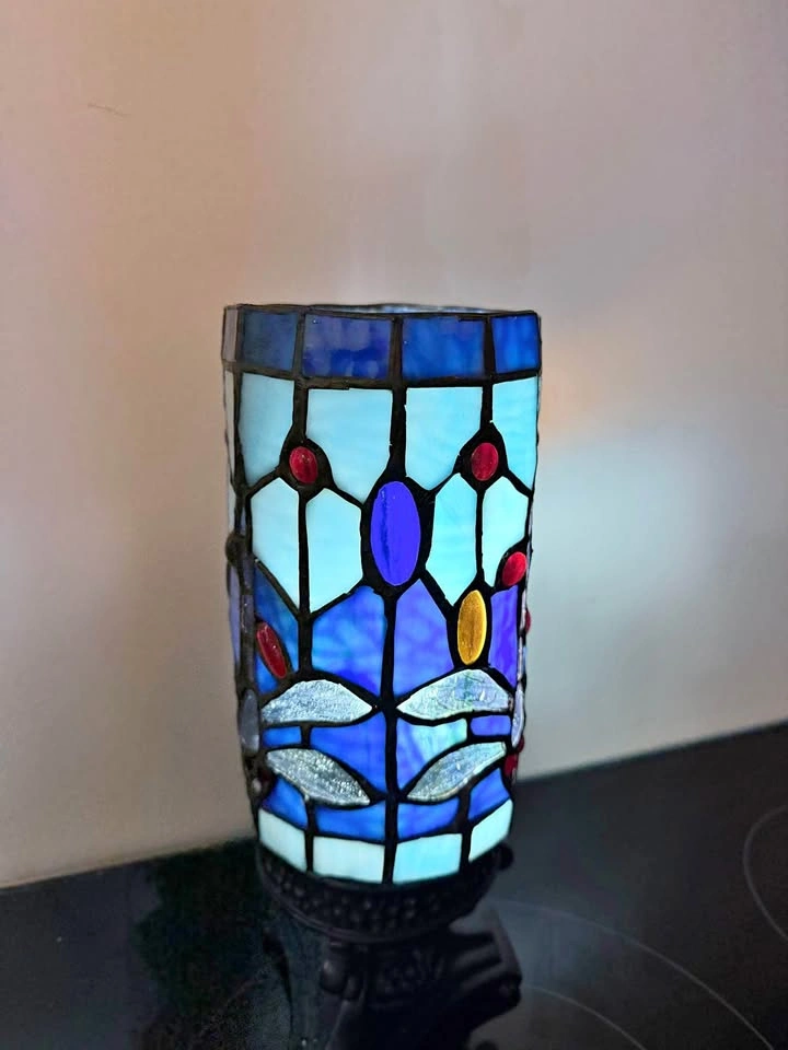 Decorative Glass Lamp – $30 (Brand New)