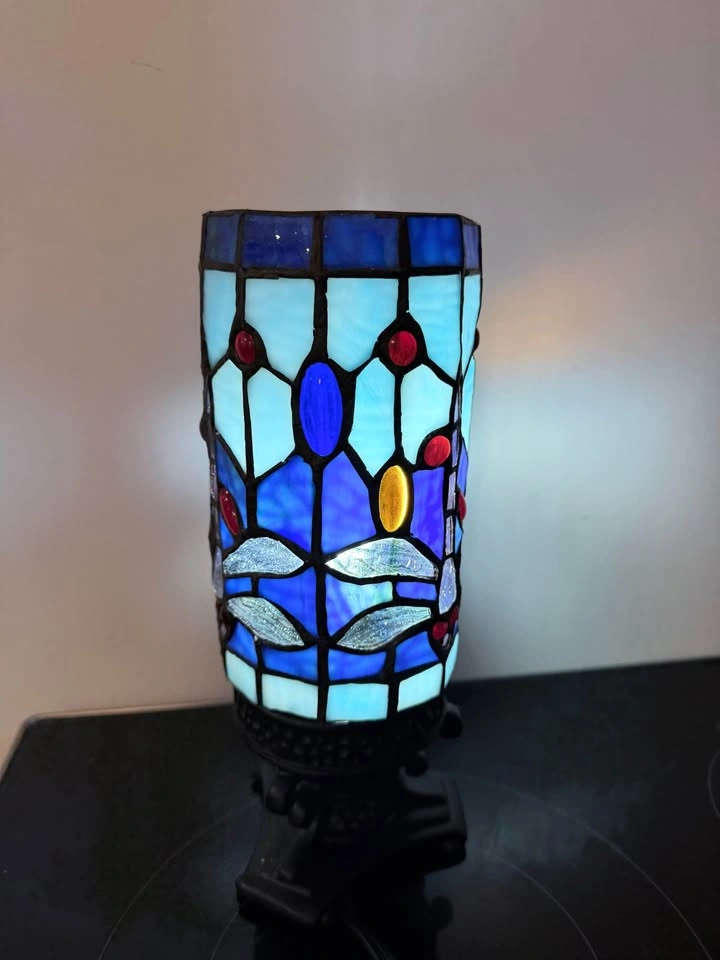 Decorative Glass Lamp – $30 (Brand New) - photo 2