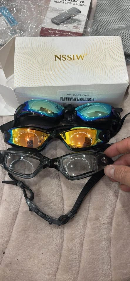 🏊‍♂️ 3-Pack Swimming Goggles (NSSIW) – $10🏊‍♀️ - photo 2