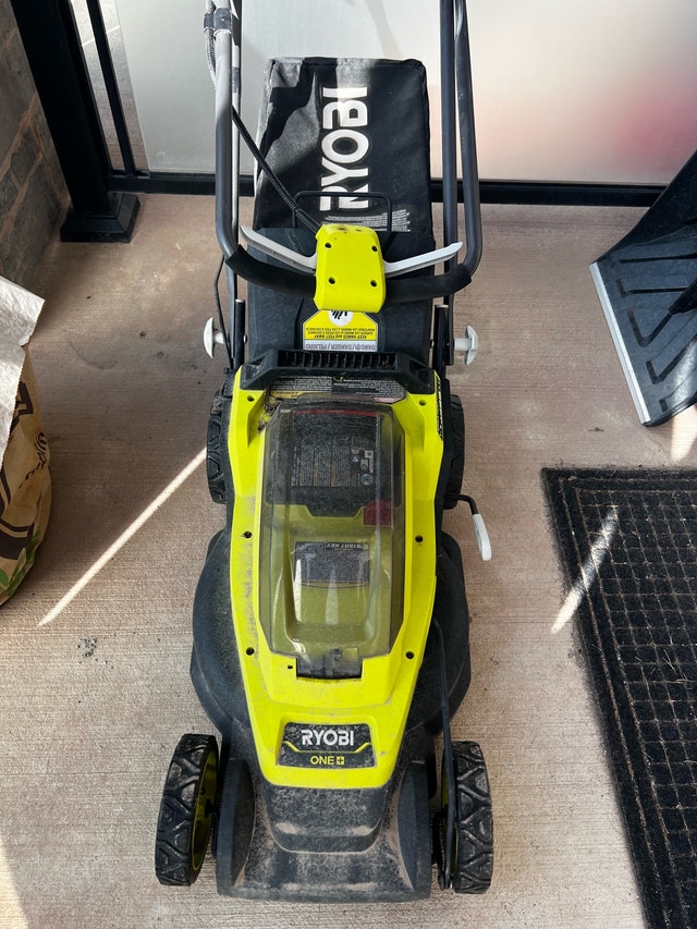 Ryobi 20” Cordless Lawn Mower - Moving Sale Must Go