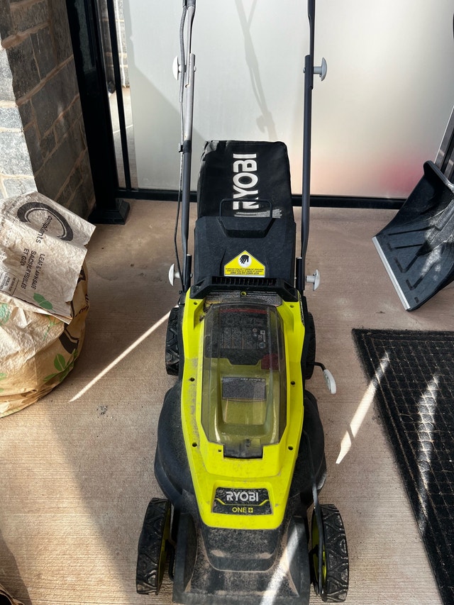 Ryobi 20” Cordless Lawn Mower - Moving Sale Must Go - photo 2