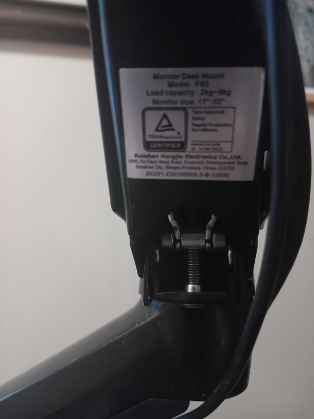 North Bayou Monitor Arm w/ 2x 3ft USB Extensions - photo 4