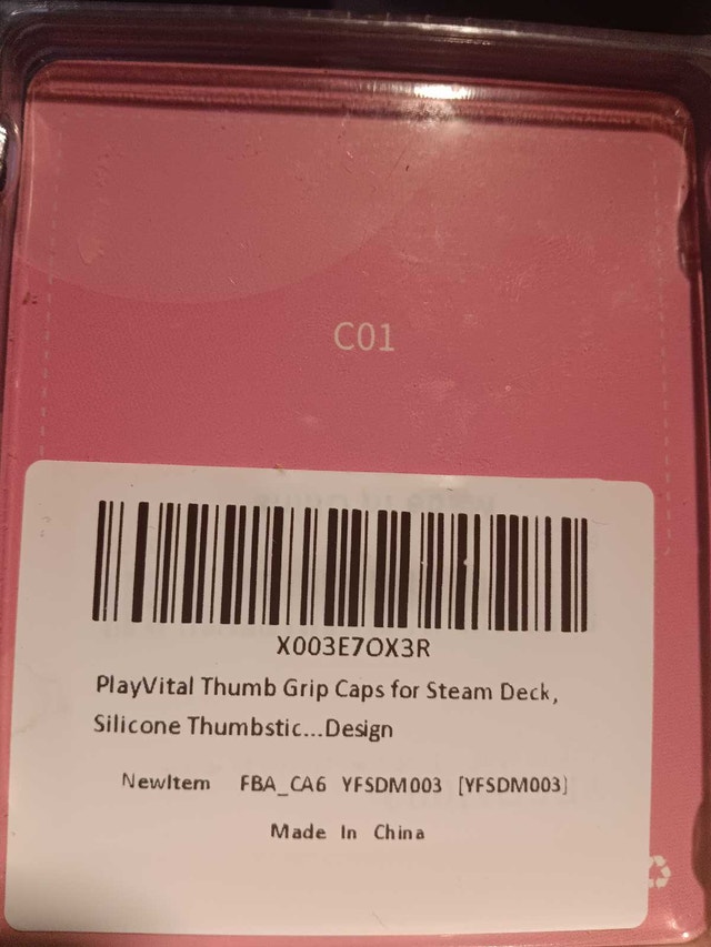 PlayVital SteamDeck Thumbstick Grips - photo 3