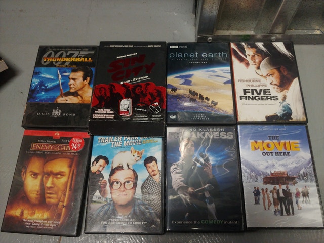Assorted DVDs