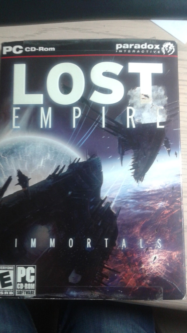 Lost Empires The Immortals PC Disk