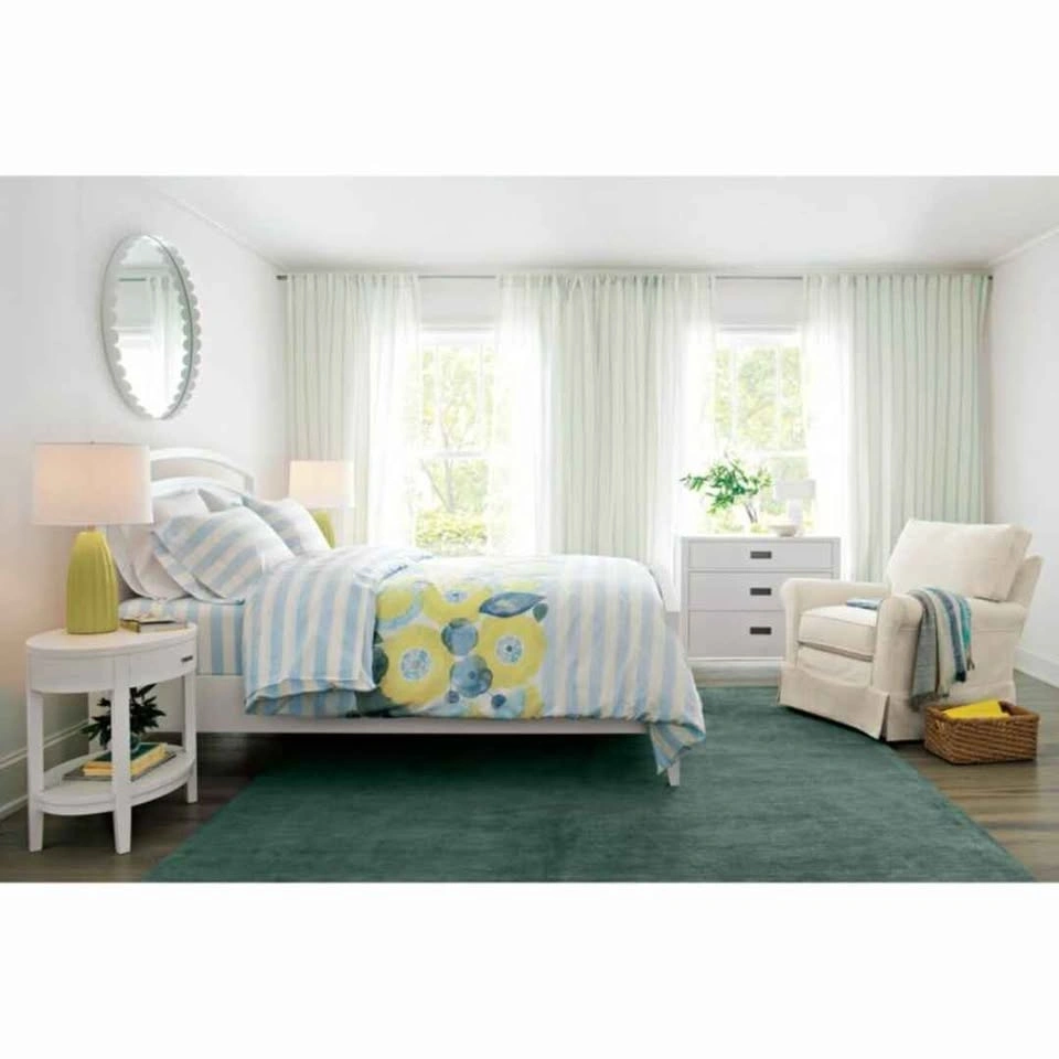 Crate and Barrel Arch White King Bed Frame - photo 3