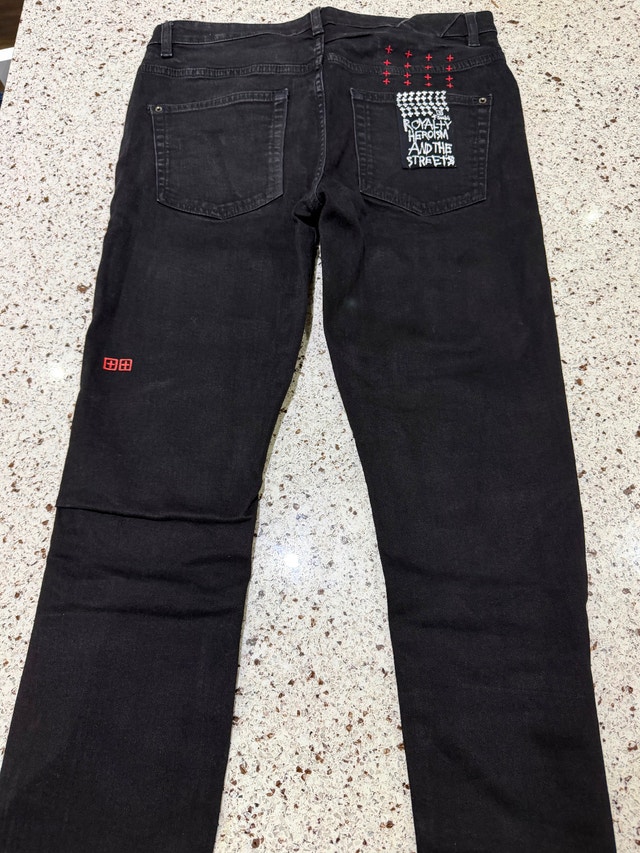 Ksubi Black Slim Jeans - Like New (Size 31) - photo 2