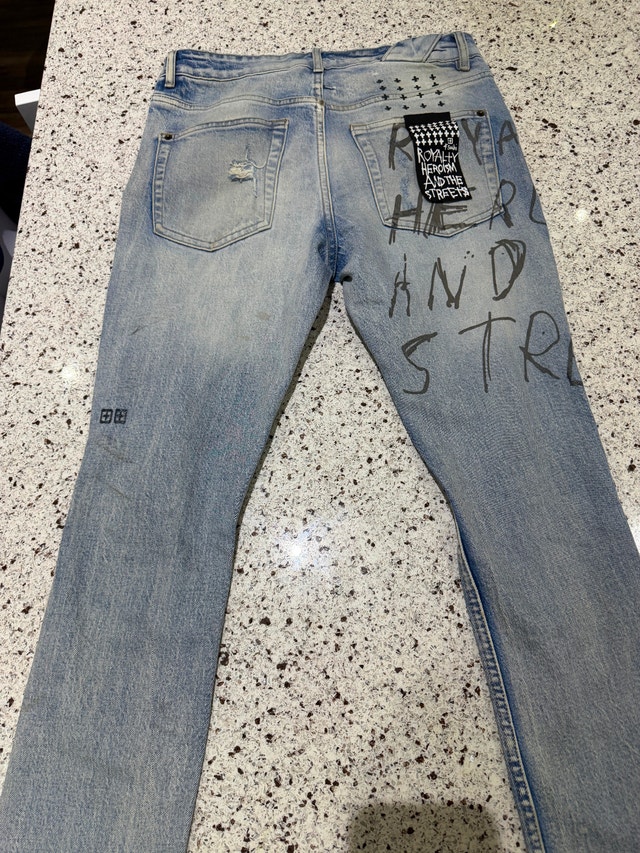 Light Wash Ksubi Distressed Denim Jeans (Size 31) - photo 2