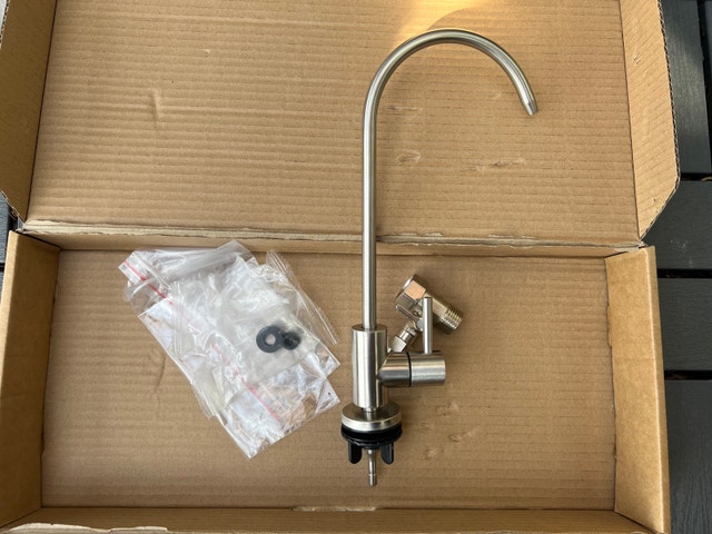 New - Water filtration faucet
