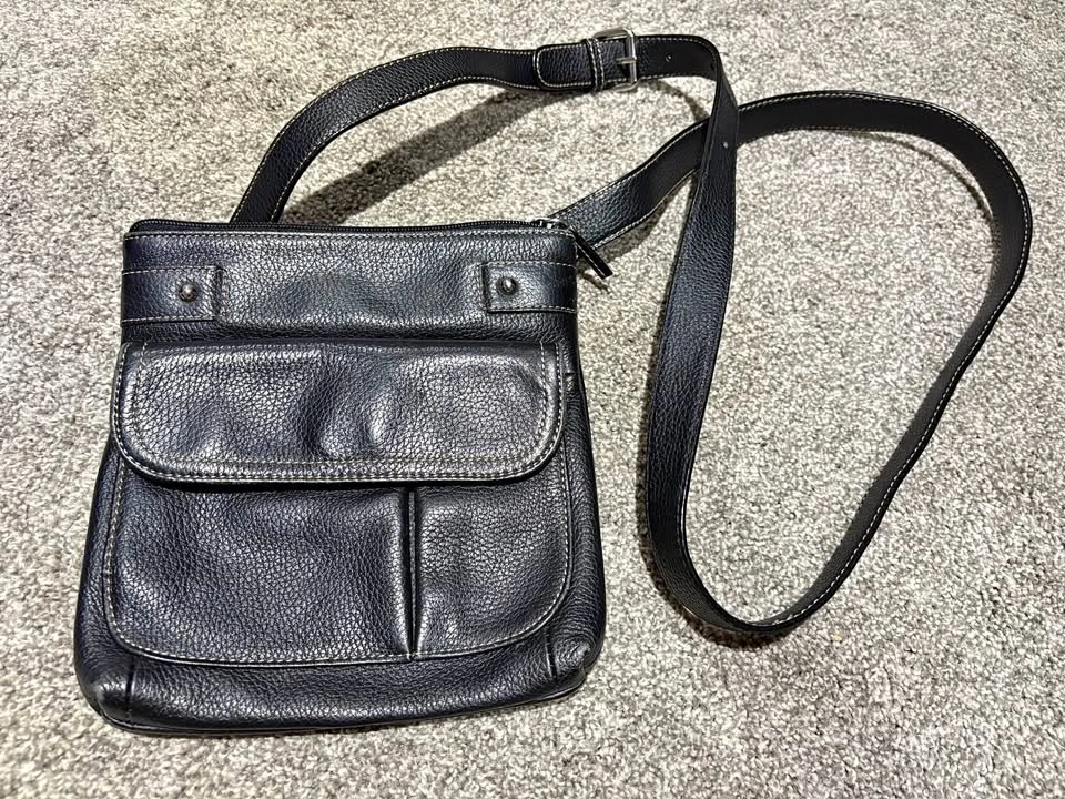 Leather Bass purse