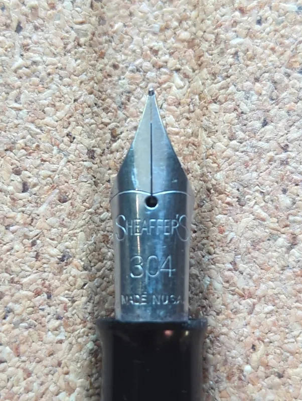 Sheaffer Cartridge fountain pen - transparent blue image indicator(3)