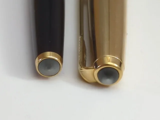 Vintage Parker 61 rolled gold cap fountain pen image indicator(3)