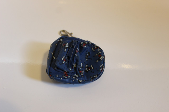 Vintage 1990s DISNEY Mickey Mouse Blue Mini Backpack - photo 2