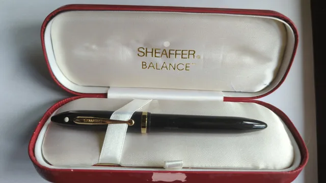 Sheaffer Balance II black & gold rollerball thumbnail