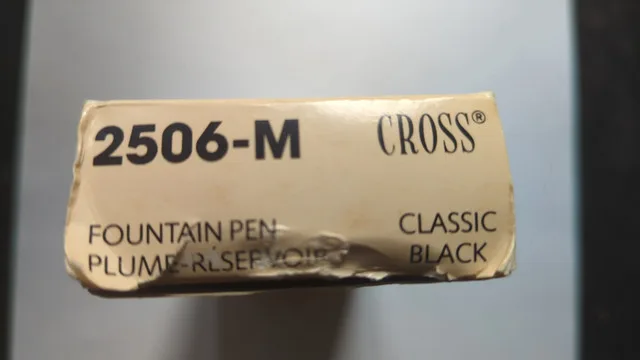 Vintage Cross Century 2506 Fountain Pen image indicator(6)