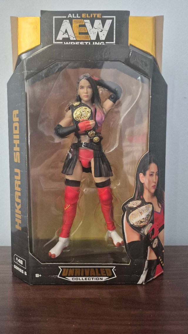 AEW Unrivaled Collection Hikaru Shida Action Figure