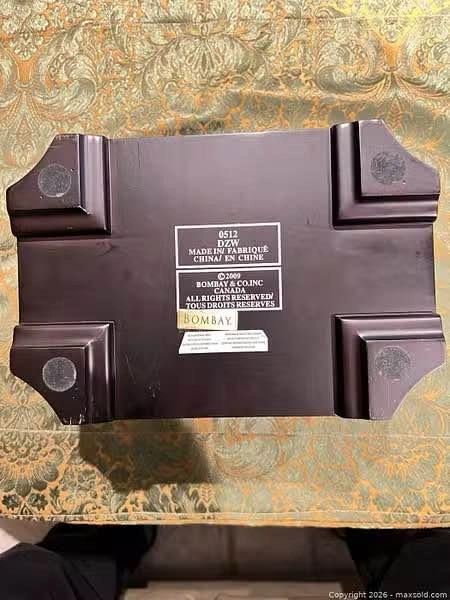 Bombay & Co. Wooden Jewelry Box w/ Lock - photo 2