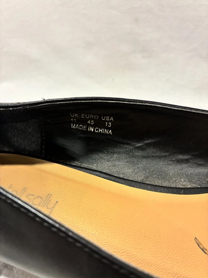 Long Tall Sally Black Ballet Flats Women's 13 - photo 2