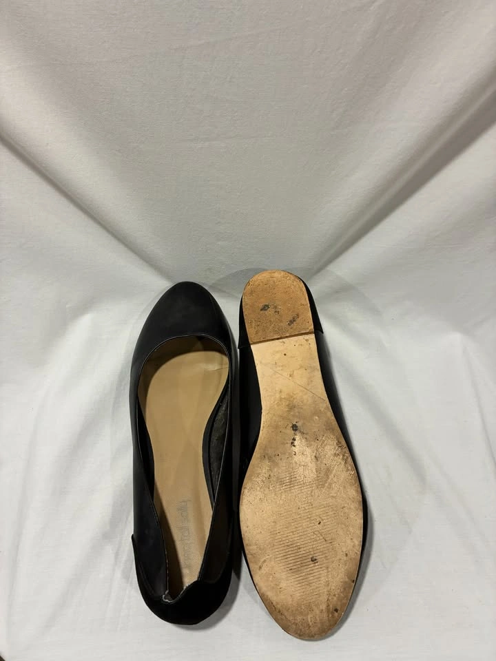 Long Tall Sally Black Ballet Flats Women's 13 - photo 4