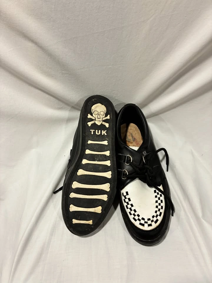 TUK-A9180 Black and White D-Ring VLK Sneaker Men's 11 - photo 4
