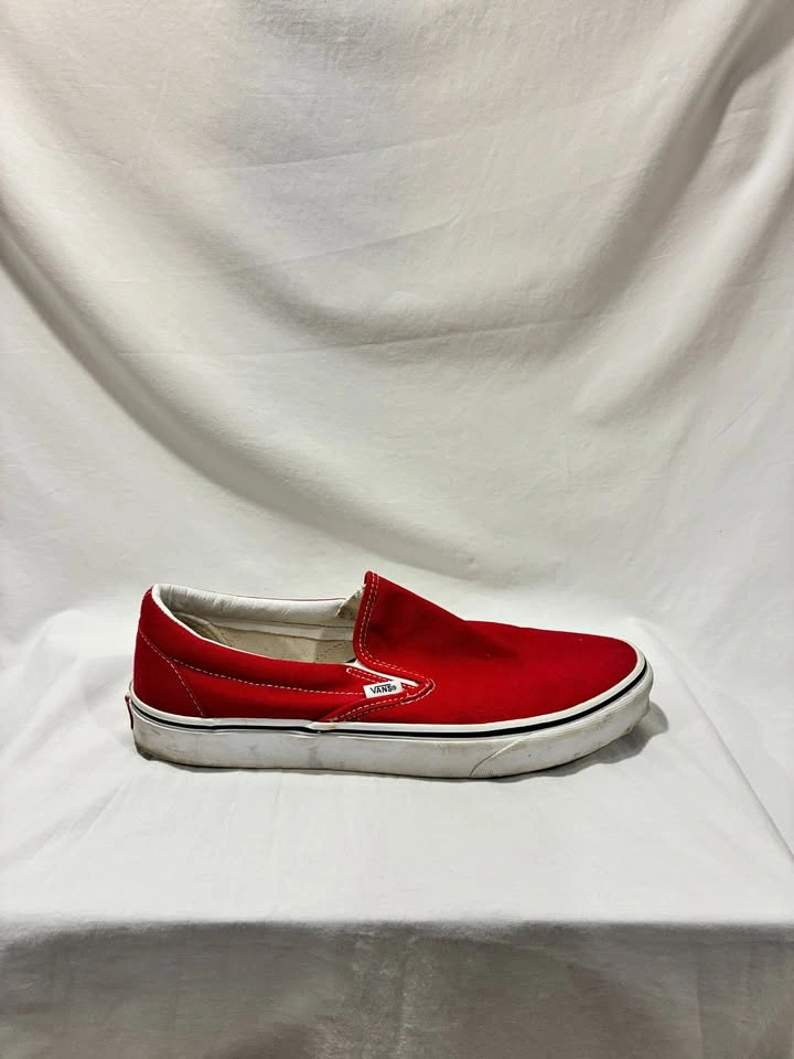 Vans Classic Slip On Red Men's 11.5