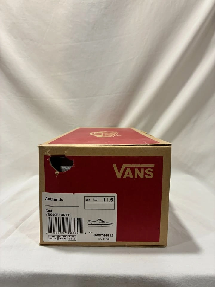 Vans Authentic Red Men's 11.5 - photo 5