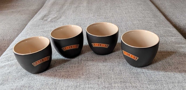 Baileys cups set of 4