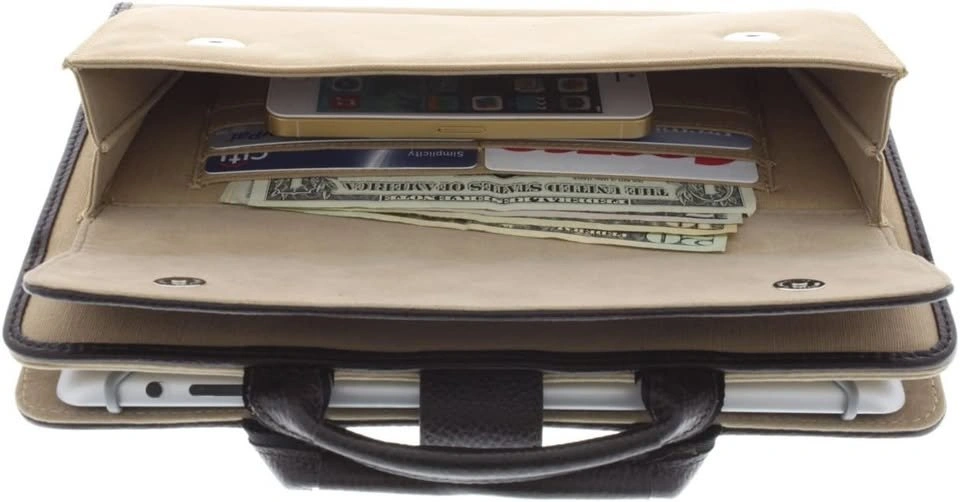 Leather Canvas Tablet Case - photo 3