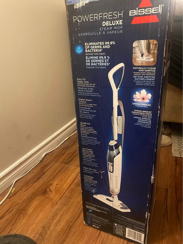 MOVE OUT SALE Bissell PowerFresh Deluxe Steam Mop - photo 3
