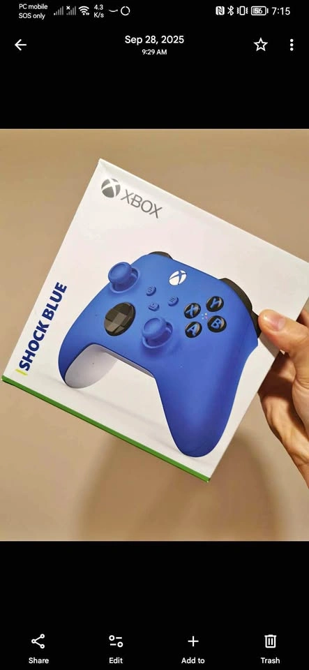 Blue Xbox Controller