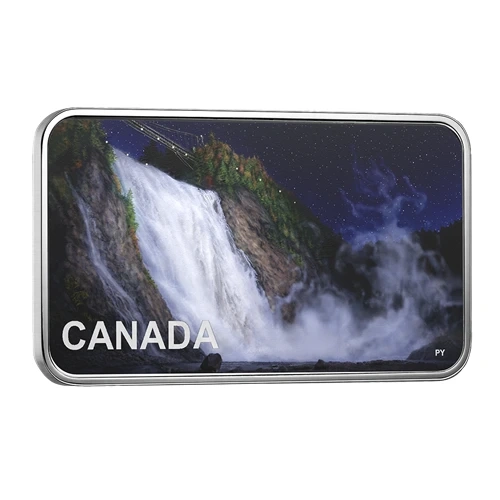 2025 Haunted Canada: Lady in White - 1oz Silver (Glow-in-dark) - photo 3