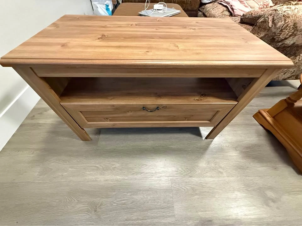 Wood TV Console