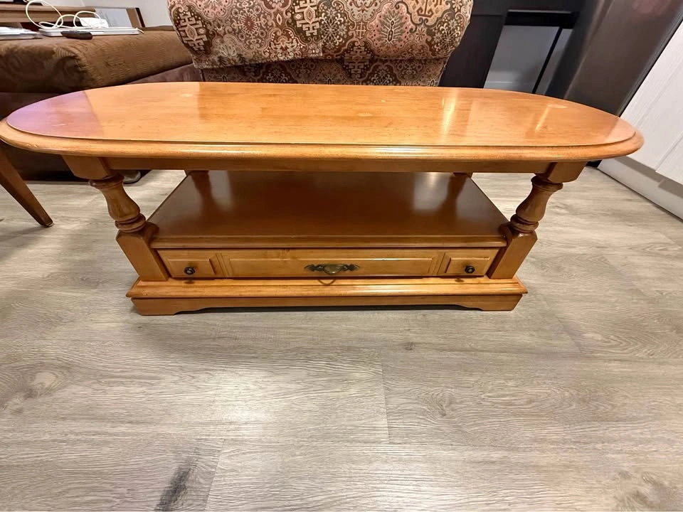 Solid Wood Coffee Table