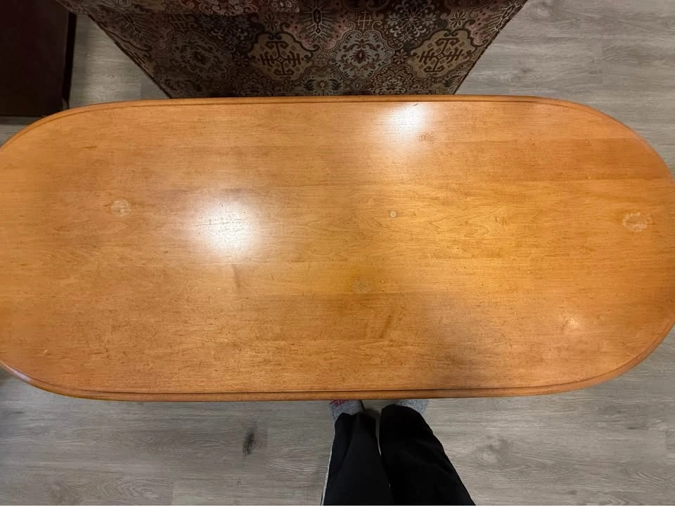 Solid Wood Coffee Table - photo 4