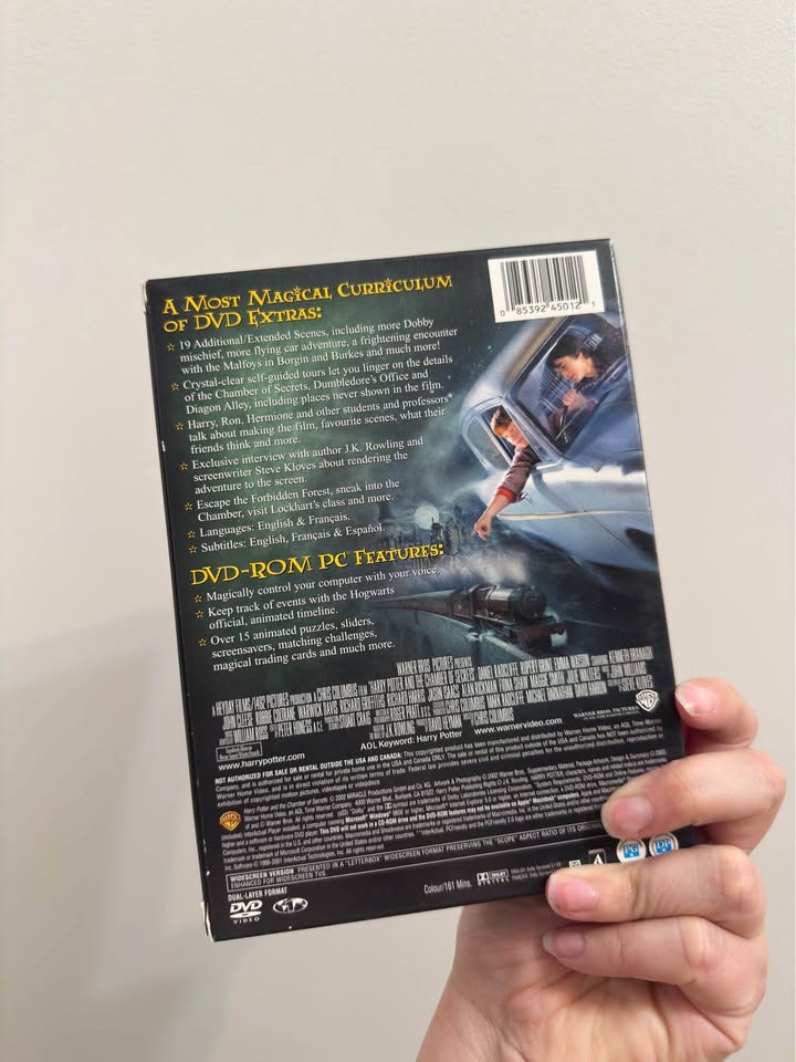 Harry Potter and the Chamber of Secrets DVD - photo 2