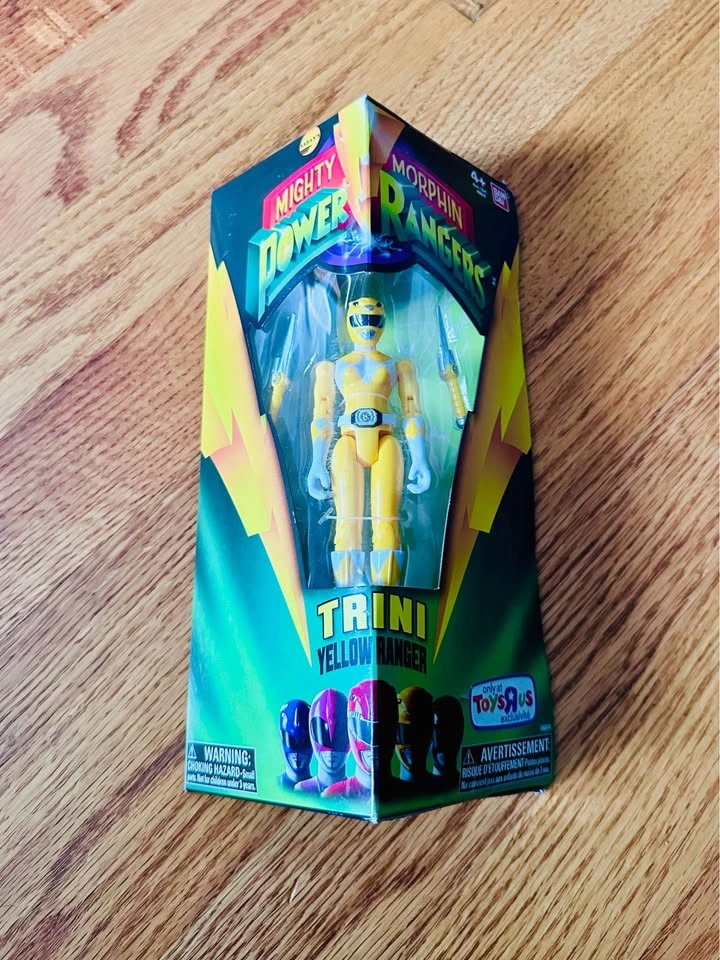 Mighty Morphin Power Rangers Trini Yellow Ranger Figure Toys R U - photo 2