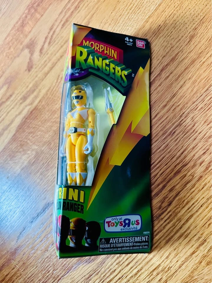 Mighty Morphin Power Rangers Trini Yellow Ranger Figure Toys R U - photo 4