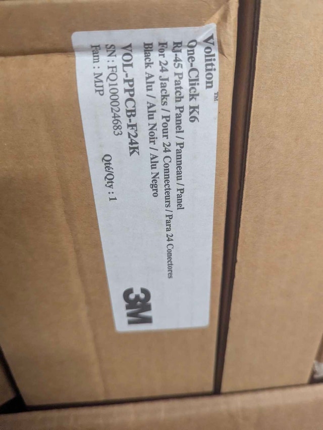 Cat 6 Jacks and Unloaded Patch Panels - photo 4