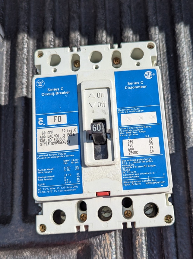 Electrical Breakers - Assorted Brands & Amperages - photo 2