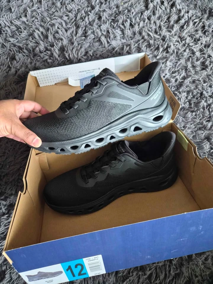 Skechers Hands Free Swift Fit Shoes Black Size 12 New - photo 2