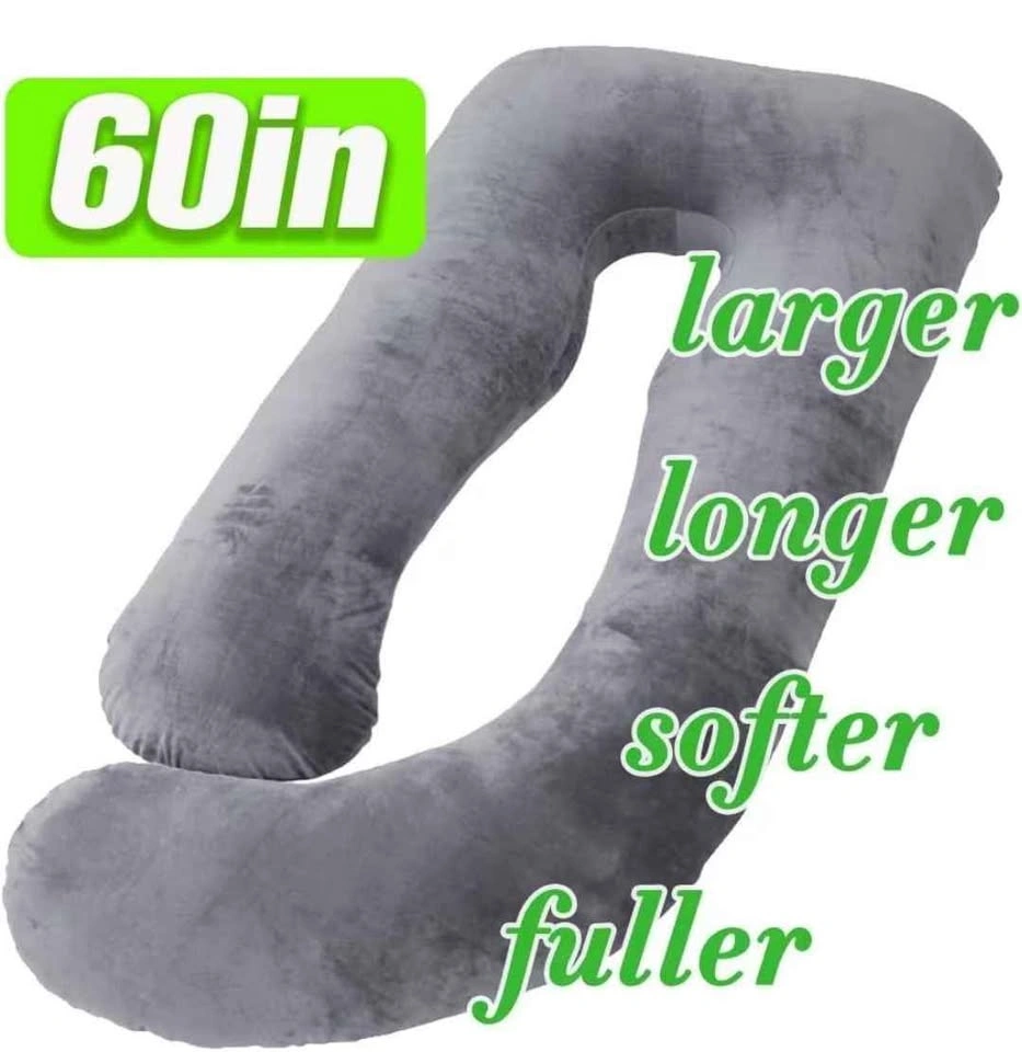 U-Shaped Pregnancy Pillow - New & Upgraded - photo 2