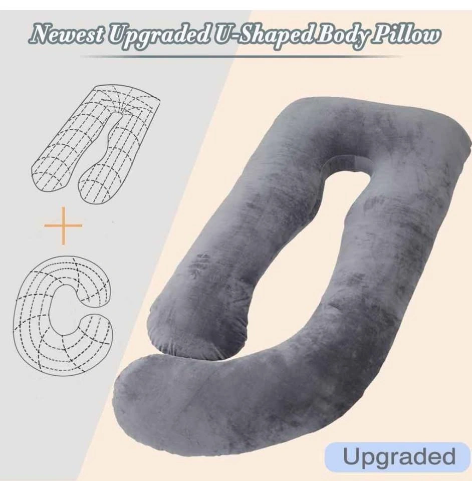 U-Shaped Pregnancy Pillow - New & Upgraded - photo 3