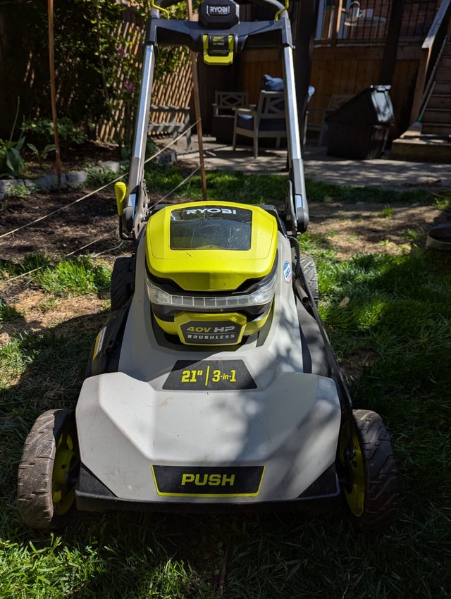 RYOBI 40V HP Brushless 21 in. Cordless Lawn Mower - photo 2