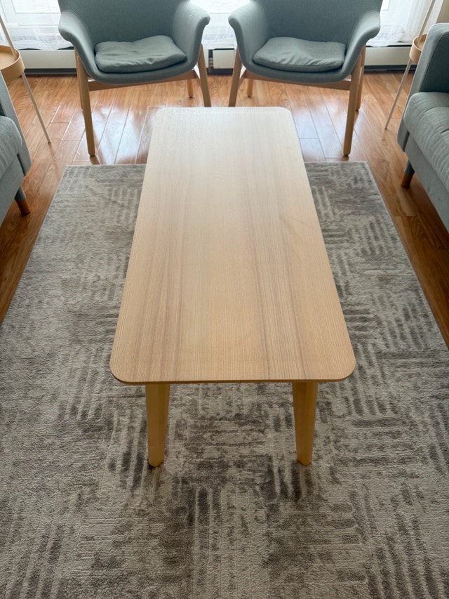 IKEA LISABO Coffee Table – Like New | Minimalist Ash Wood - photo 2