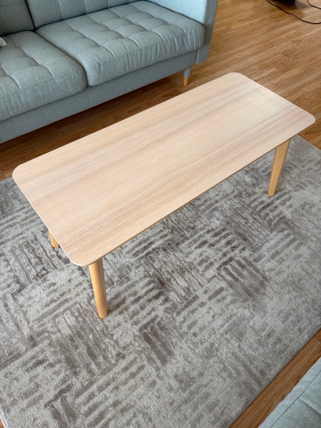 IKEA LISABO Coffee Table – Like New | Minimalist Ash Wood - photo 3