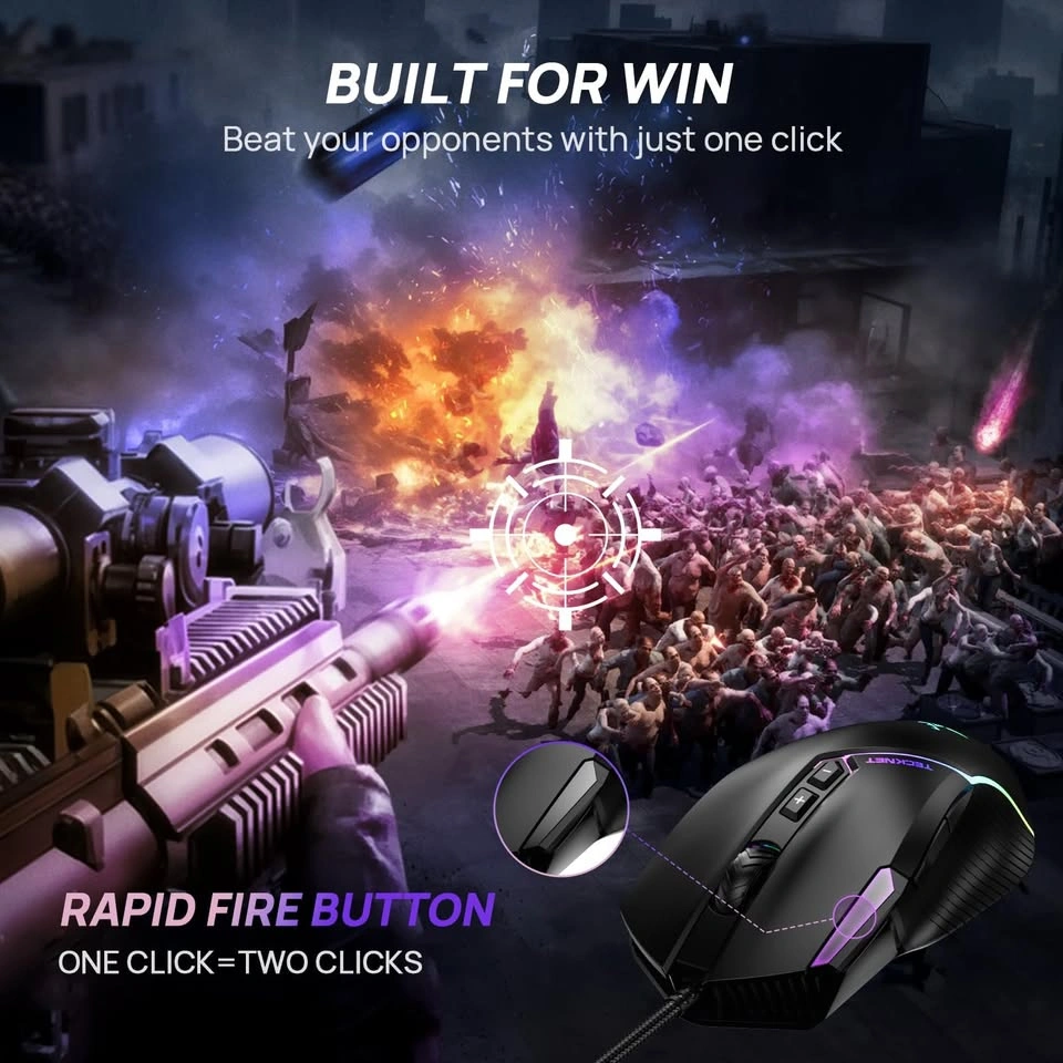 TECKNET RGB Gaming Mouse - photo 3