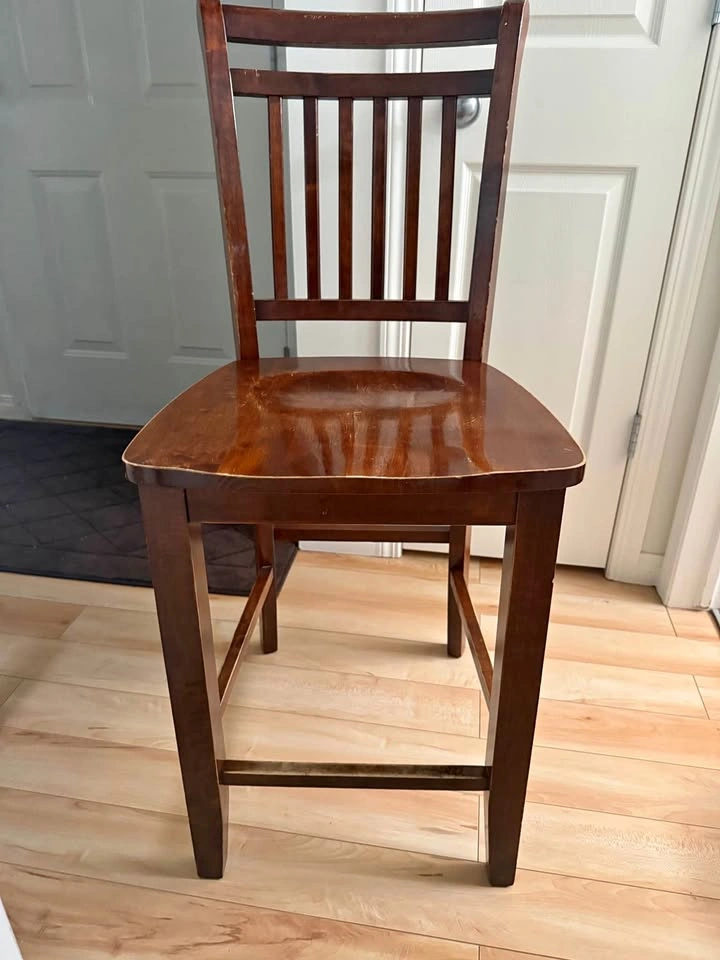 Solid Wood Counter/Bar Chairs